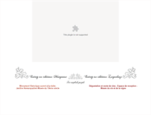 Tablet Screenshot of chateaudemongenan.com